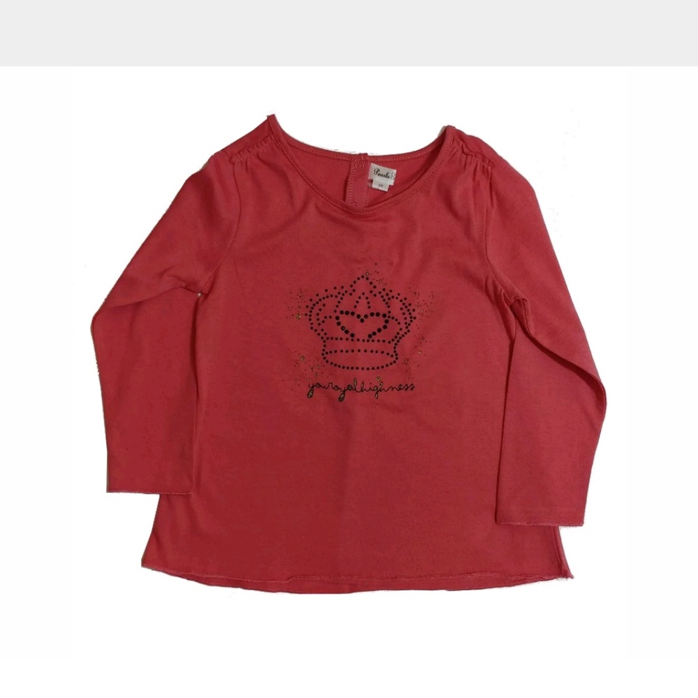 Designer long sleeve girls top